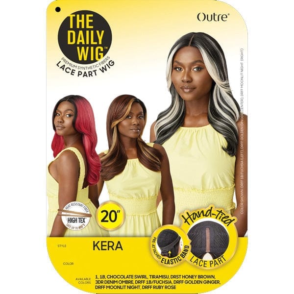 Outre The Daily Wig Synthetic Hair Lace Part Wig - KERA - Image 6