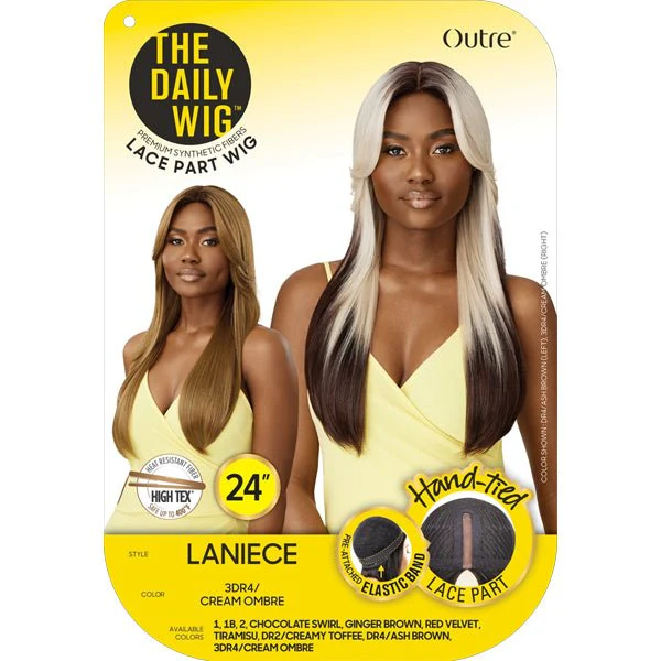 Outre The Daily Wig Synthetic Hair Lace Part Wig - LANIECE - Image 5