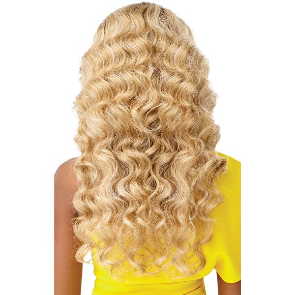 Outre The Daily Wig Synthetic Hair Wet & Wavy Lace Part Wig - WAVERLY - Image 4