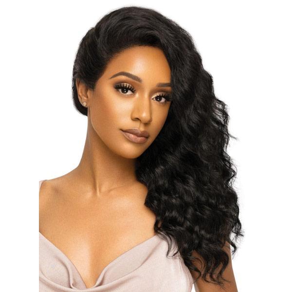 Outre Virgin Human Hair Mytresses Platinum Label 360 HD Lace Wig - NATURAL FREE DEEP - Image 3