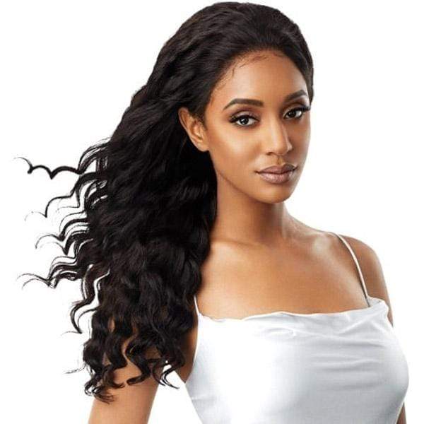 Outre Virgin Human Hair Mytresses Platinum Label HD Full Lace Wig - NATURAL LOOSE DEEP - Image 2