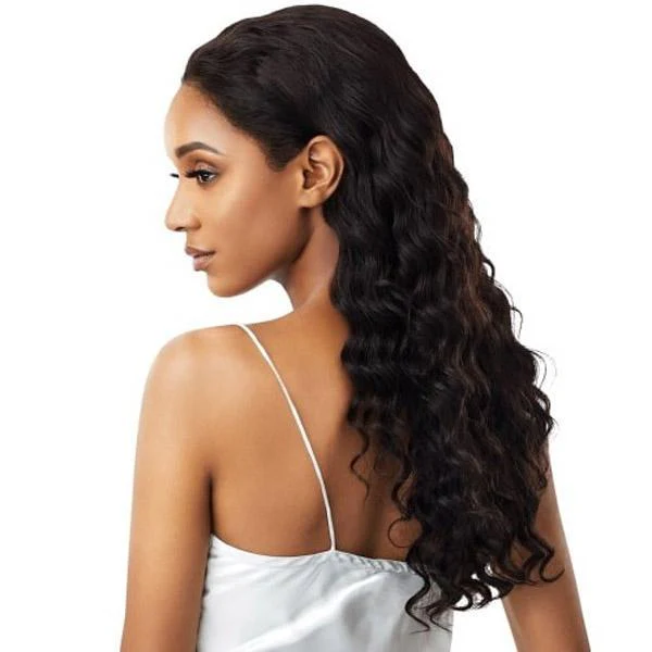 Outre Virgin Human Hair Mytresses Platinum Label HD Full Lace Wig - NATURAL LOOSE DEEP - Image 3