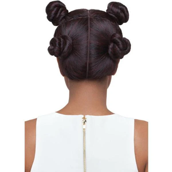Outre Synthetic Swiss X Lace Front Wig - VIXEN BLOW OUT STRAIGHT (4 Way Part Cap Construction) - Image 5