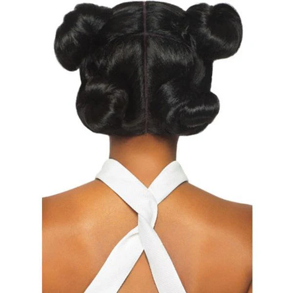 Outre Synthetic Swiss X Lace Front Wig - VIXEN YAKI (4 Way Part Cap Construction) - Clearance - Image 5