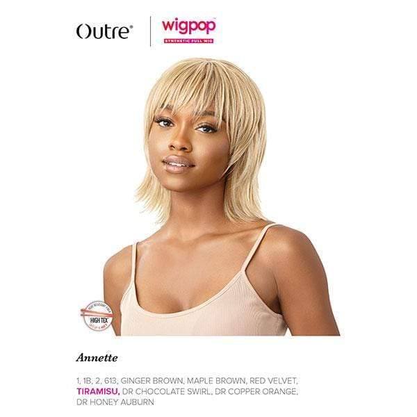 Outre Wigpop Synthetic Hair Full Wig - ANNETTE - Image 2