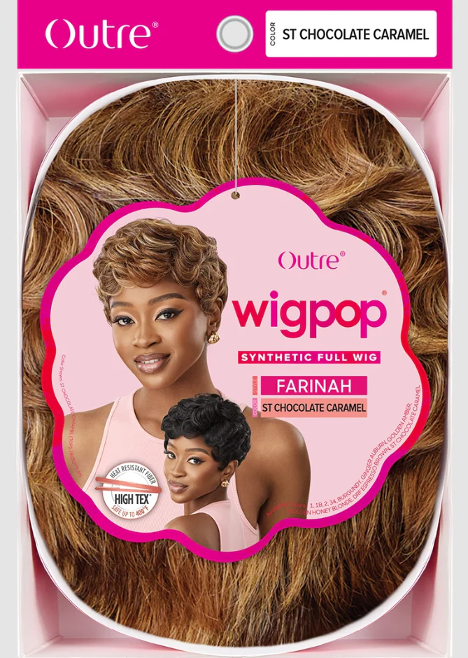 Outre Wigpop Synthetic Hair Full Wig - FARINAH - Image 5