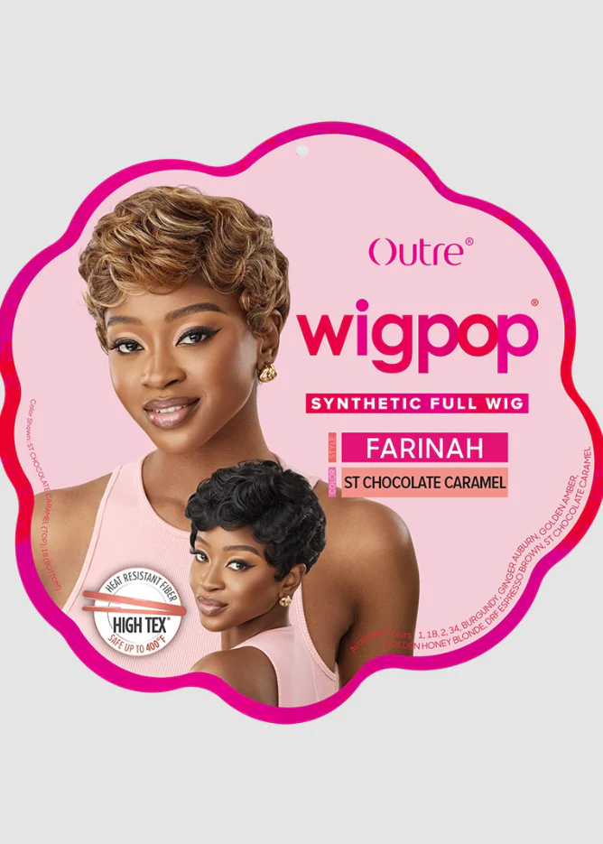 Outre Wigpop Synthetic Hair Full Wig - FARINAH - Image 6