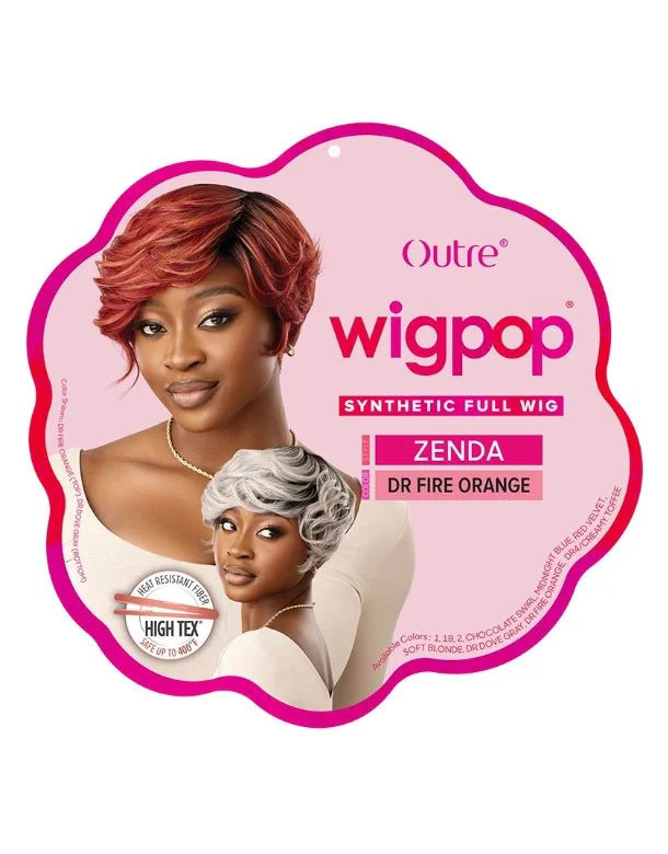 Outre Wigpop Synthetic Hair Full Wig - ZENDA - Image 5