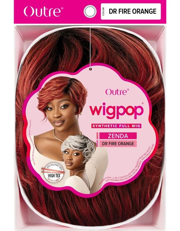 Outre Wigpop Synthetic Hair Full Wig - ZENDA - Image 6