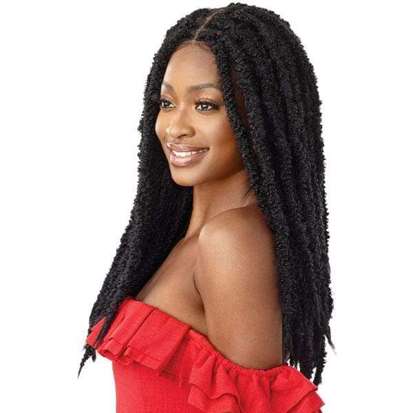 Outre X-Pression Twisted Up 4X4 Lace Front Wig - BUTTERFLY LOCS 22" - Image 3