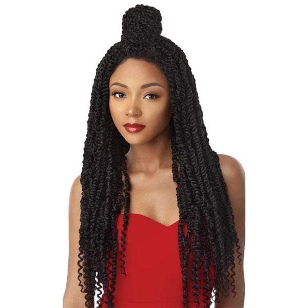 Outre X-Pression Twisted Up 4X4 Lace Front Wig - PASSION TWIST 28" - Image 2