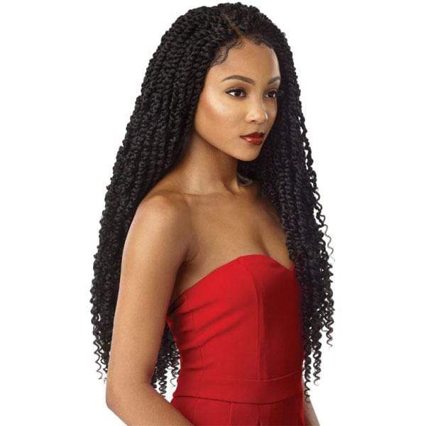 Outre X-Pression Twisted Up 4X4 Lace Front Wig - PASSION TWIST 28" - Image 3