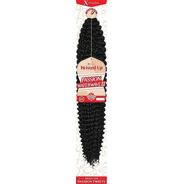 Outre X-Pression Twisted Up Crochet Braid - PASSION WATERWAVE II 22" - Image 2