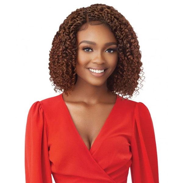 Outre X-Pression Twisted Up Lace Front Braid Wig - BOHO PASSION SUMMER TWIST 12" - Image 2