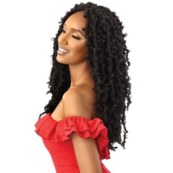 Outre X-Pression Twisted Up Lace Front Braid Wig - BUTTERFLY BOMB TWIST 24″ - Image 3