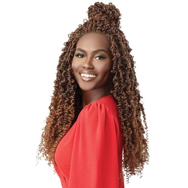 Outre X-Pression Twisted Up Lace Front Braid Wig - BUTTERFLY PASSION TWIST 26" - Image 2