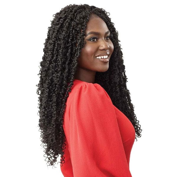 Outre X-Pression Twisted Up Lace Front Braid Wig - BUTTERFLY PASSION TWIST 26" - Image 3