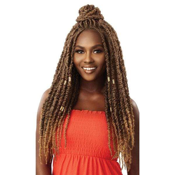 Outre X-Pression Twisted Up Lace Front Braid Wig - ISLAND SUMMER LOCS 24" - Image 2