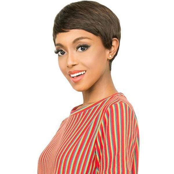 R&B Collection 100% Natural Human Hair Wig - HH-SALON - Clearance - Image 2