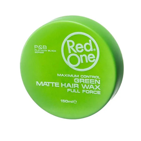 REDONE - Maximum control Green Matte Hair Wax Full Force - 5oz/150ml - (C) - Image 3