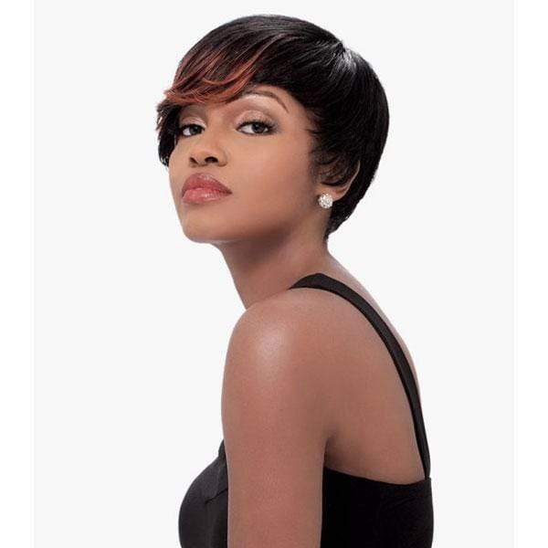 Sensationnel 100% Human Hair Bump Collection Wig - FAB FRINGE - Unbeatable - Image 2