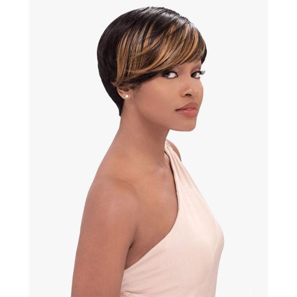 Sensationnel 100% Human Hair Bump Collection Wig - FAB FRINGE - Unbeatable - Image 3