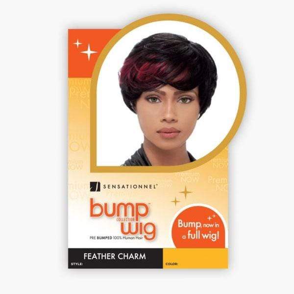 Sensationnel 100% Human Hair Bump Collection Wig - FEATHER CHARM - Image 5
