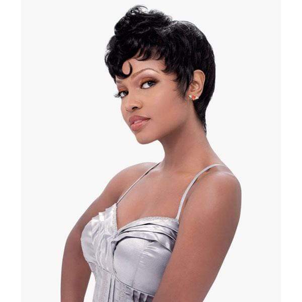 Sensationnel 100% Human Hair Bump Collection Wig - MOD MOHAWK - Unbeatable - Image 2