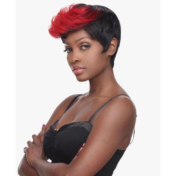 Sensationnel 100% Human Hair Bump Collection Wig - MOD MOHAWK - Unbeatable - Image 3