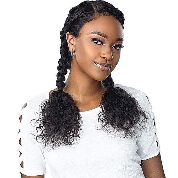 Sensationnel 100% Virgin Human Hair 10A 360 Lace Wig - DEEP CURLY 22" - Image 2