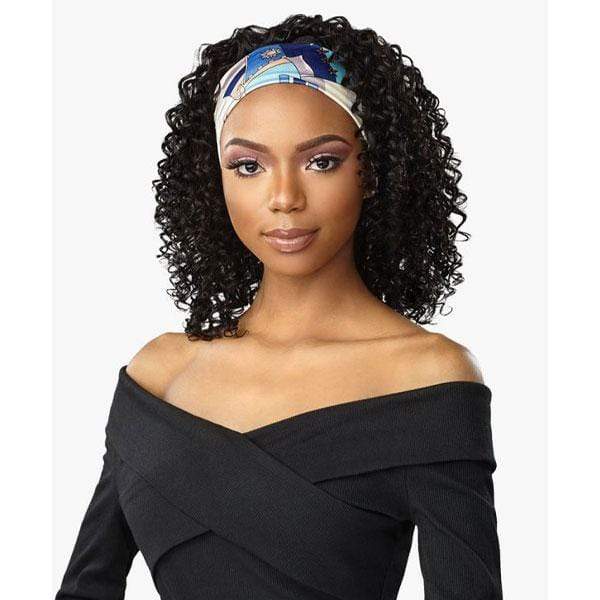 Sensationnel 100% Virgin Human Hair 10A Headband Wig - BOHEMIAN 14" - Image 2