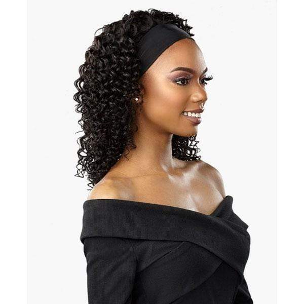 Sensationnel 100% Virgin Human Hair 10A Headband Wig - BOHEMIAN 14" - Image 3