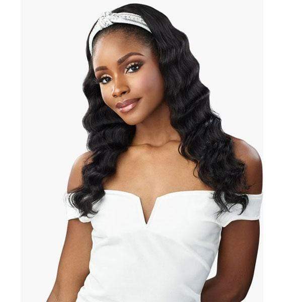 Sensationnel 100% Virgin Human Hair 10A Headband Wig - OCEAN WAVE 22" - Image 2