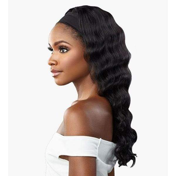 Sensationnel 100% Virgin Human Hair 10A Headband Wig - OCEAN WAVE 22" - Image 3