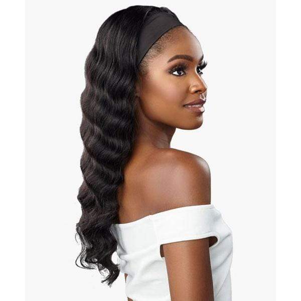 Sensationnel 100% Virgin Human Hair 10A Headband Wig - OCEAN WAVE 22" - Image 4