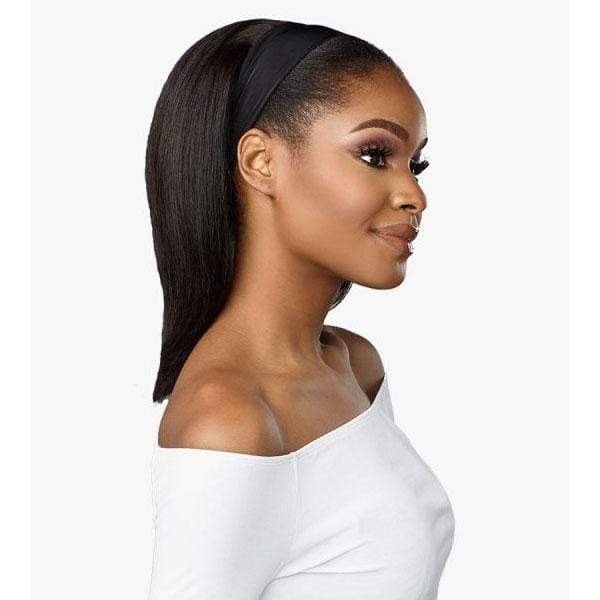 Sensationnel 100% Virgin Human Hair 10A Headband Wig - STRAIGHT 14" - Image 3