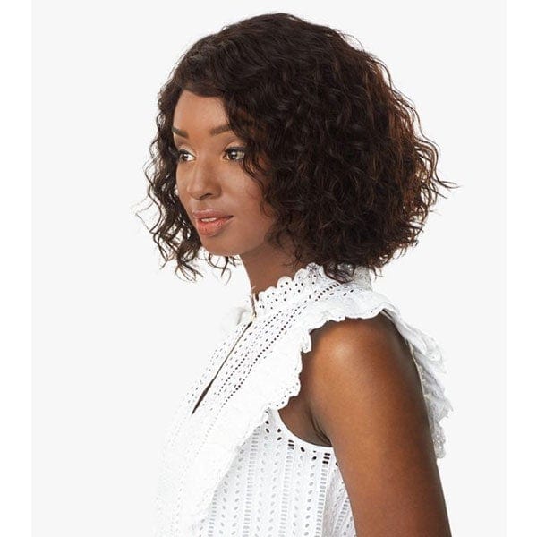 Sensationnel 100% Virgin Human Hair 10A Lace Front Wig - 10A NATURAL WAVE BOB - Image 2