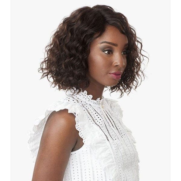 Sensationnel 100% Virgin Human Hair 10A Lace Front Wig - 10A NATURAL WAVE BOB - Image 3