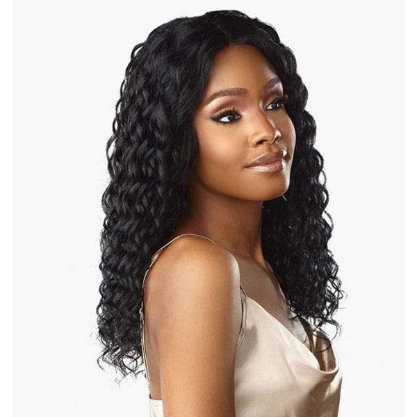 Sensationnel 100% Virgin Human Hair 12A 13X4 Frontal HD Lace Wig - NATURAL DEEP 18" - Image 2