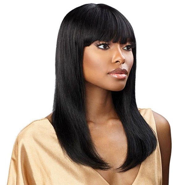 Sensationnel 100% Virgin Human Hair 12A Lace Crown Full Wig - 12A STRAIGHT 20 - Image 2