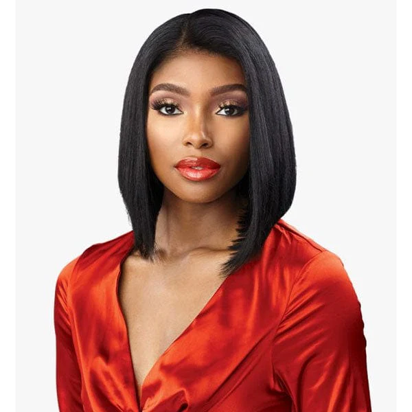 Sensationnel 100% Virgin Human Hair 15A 13X4 Frontal HD Lace Wig - BOB 10″ - Image 2