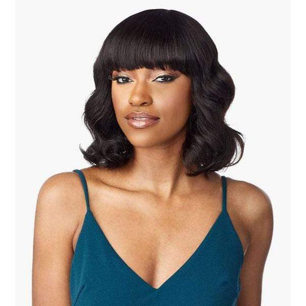 Sensationnel 100% Virgin Human Hair Full Wig - 10A BODY WAVE 12" - Image 2