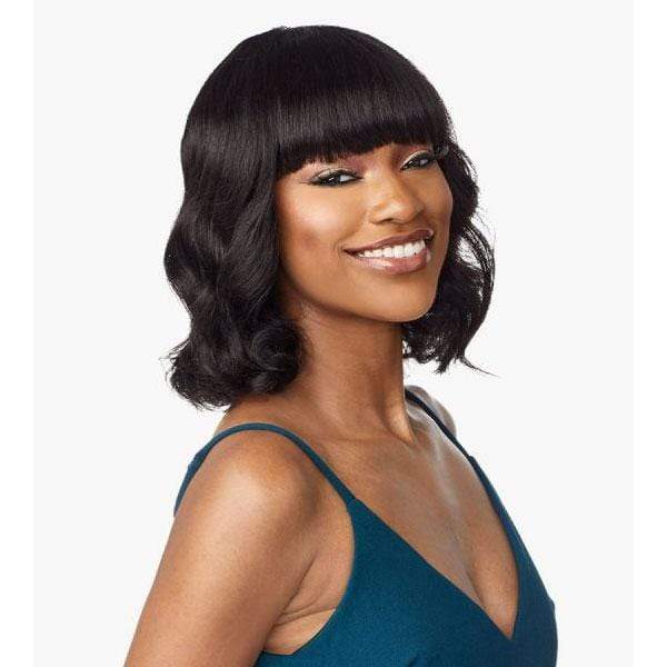 Sensationnel 100% Virgin Human Hair Full Wig - 10A BODY WAVE 12" - Image 3