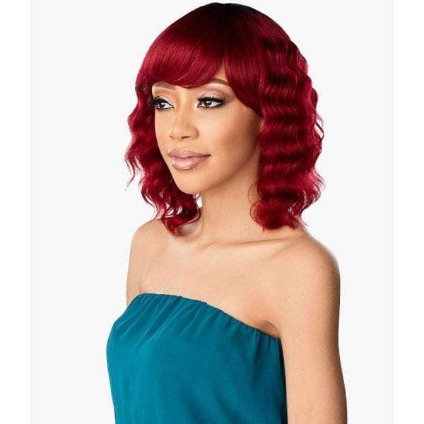 Sensationnel 100% Virgin Human Hair Full Wig - 10A LOOSE DEEP 12″ - Image 2