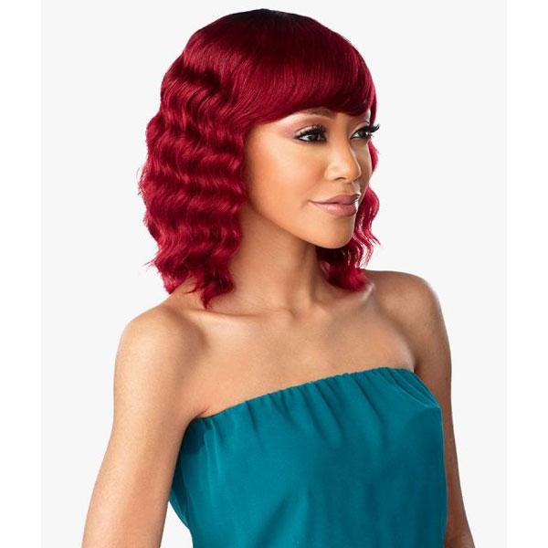Sensationnel 100% Virgin Human Hair Full Wig - 10A LOOSE DEEP 12″ - Image 3