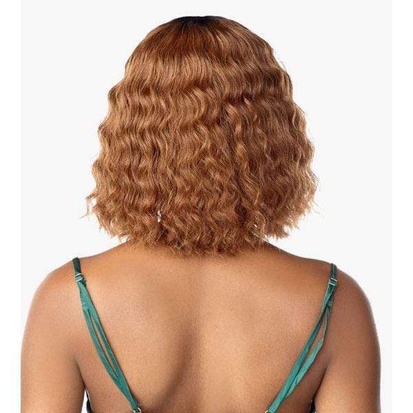 Sensationnel 100% Virgin Human Hair Full Wig - 10A OCEAN WAVE 12″ - Image 4