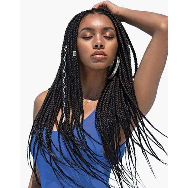 Sensationnel Synthetic Crochet Braid - 3X RUWA PRE-STRETCHED BRAID 24″ - (C) - Image 4