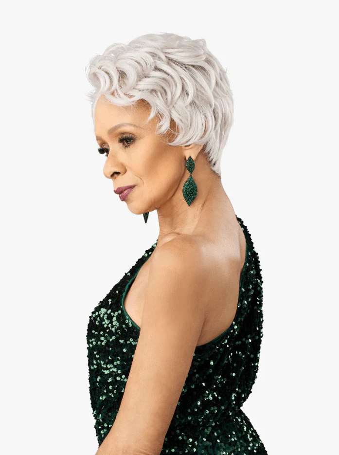 Sensationnel Bare Lace Platinum Glow Extra Transparent Luxe Glueless Lace Front Wig - DELPHINE - Image 4