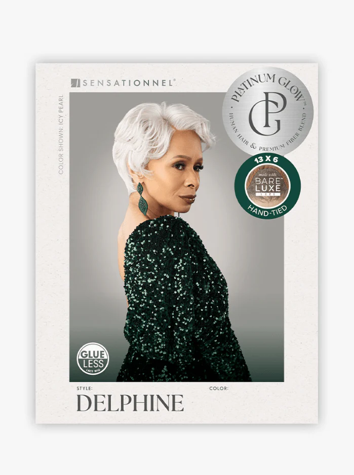 Sensationnel Bare Lace Platinum Glow Extra Transparent Luxe Glueless Lace Front Wig - DELPHINE - Image 6