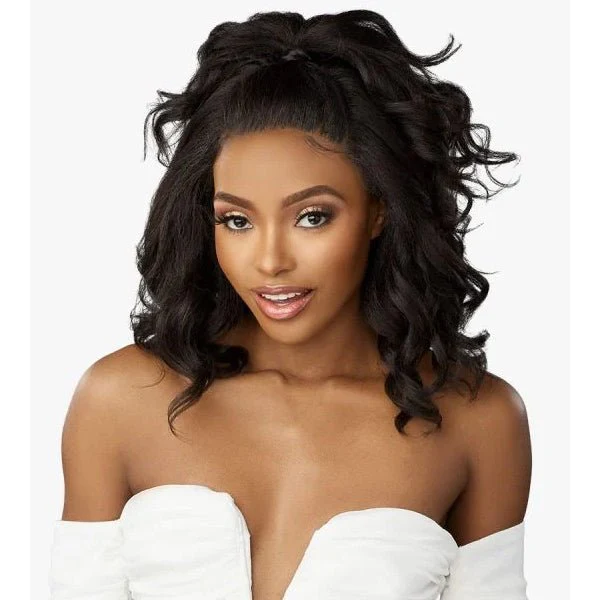 Sensationnel Bare Lace Synthetic Extra Transparent Luxe Glueless Lace Front Wig - 13X6 UNIT 12 - Image 5